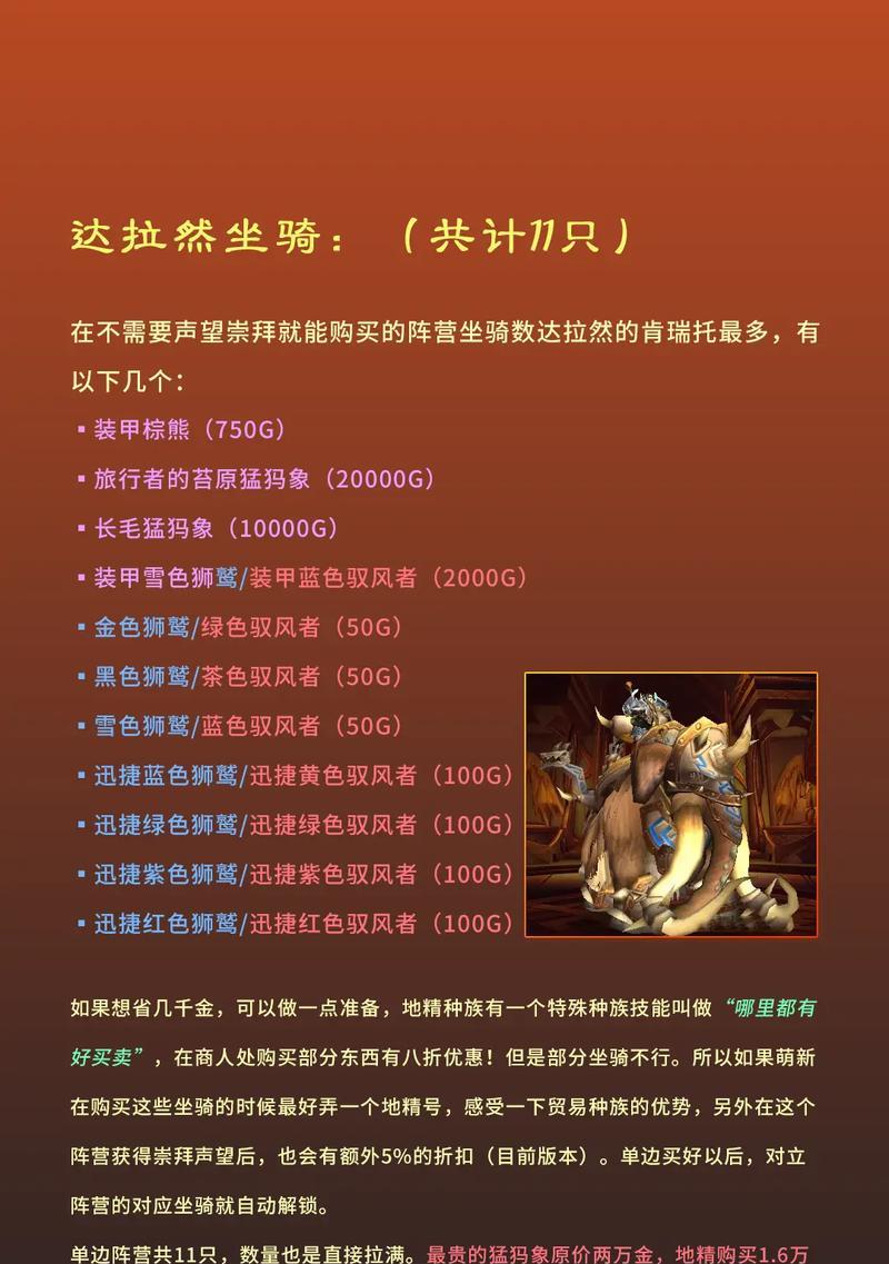 魔兽世界枭兽坐骑怎么获得？获取枭兽坐骑的条件是什么？  第3张