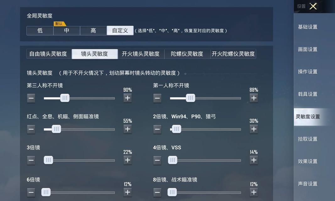 CF中灵敏度设置为24相当于什么水平？  第1张