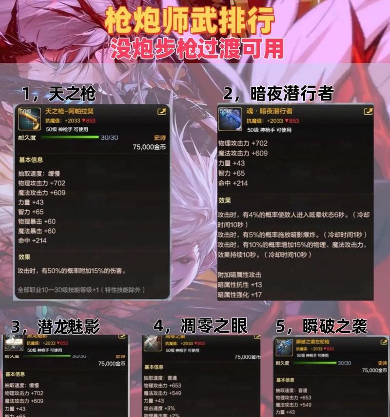 大枪属强选择建议是什么？  第1张