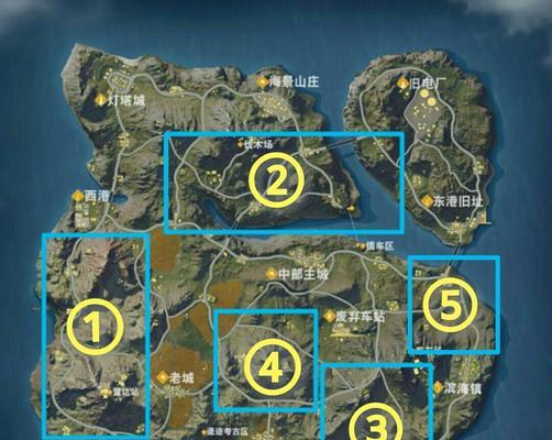 绝地求生降落位置选择技巧？  第3张