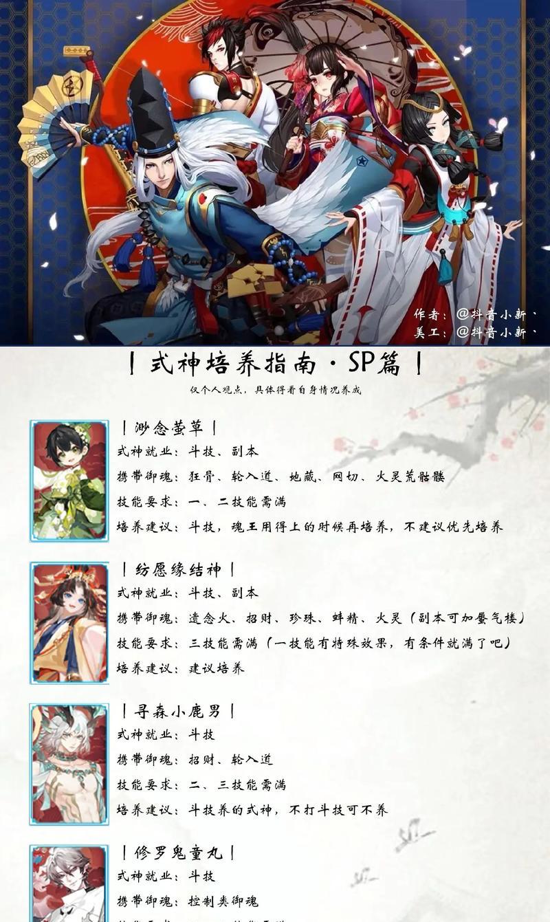 阴阳师中式神的培养方法是什么？式神应该如何进行有效训练？  第1张