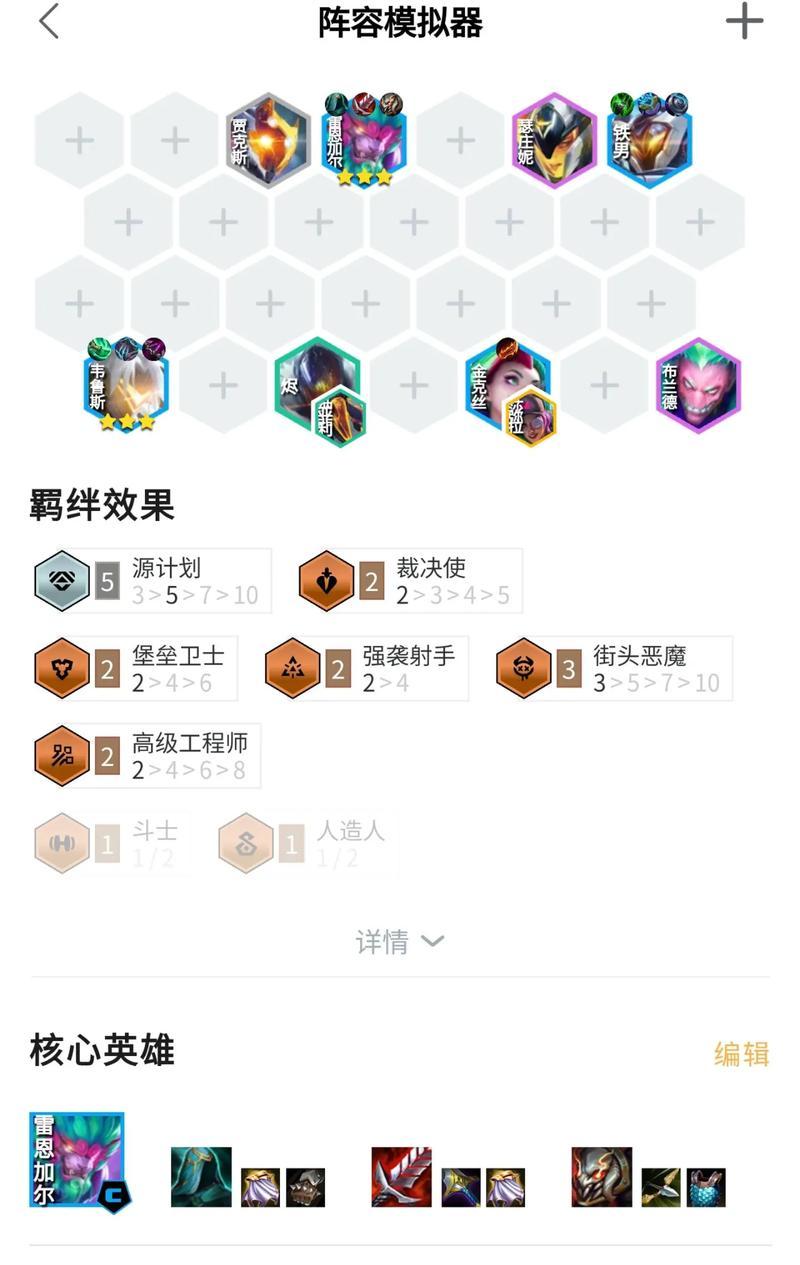 重秘神射，探秘希维尔云顶之弈阵容装备搭配的奥秘（云顶之弈中希维尔重秘神射手阵容的最佳装备选择）  第2张