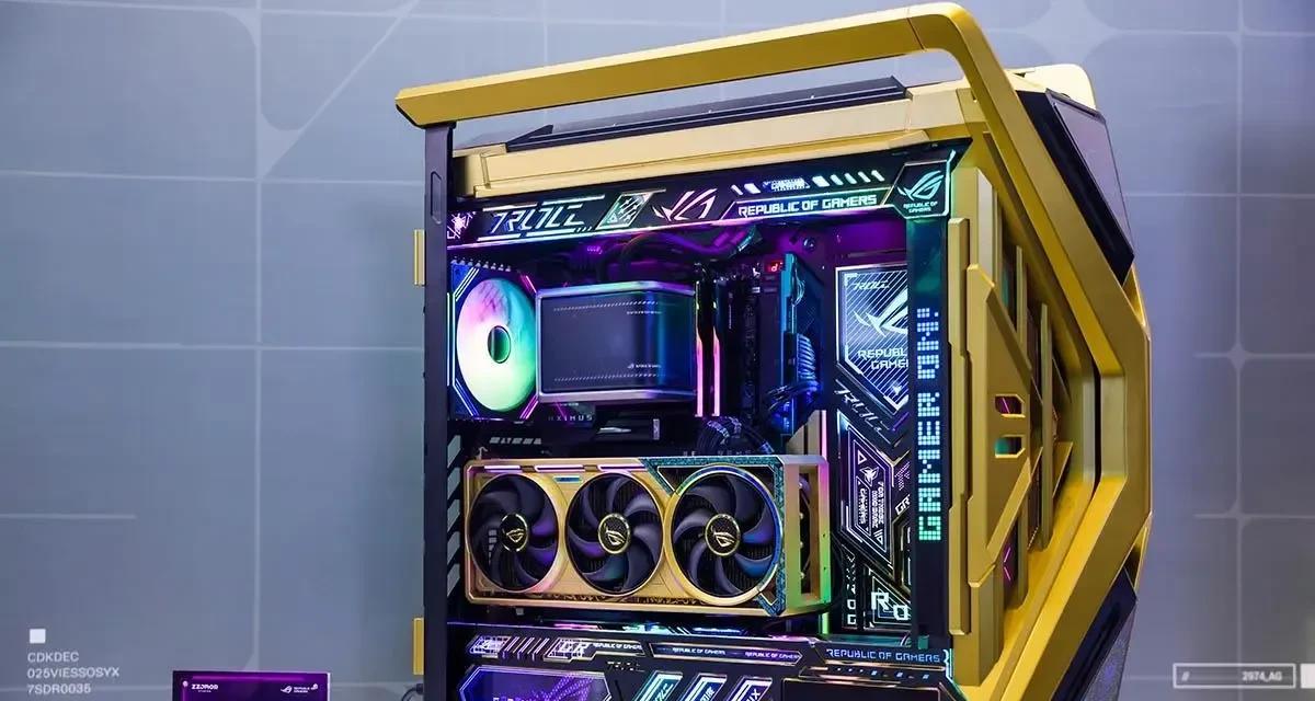 真·败家之眼！华硕ROG5090D黄金显卡：5公斤纯金打造！超500万！  第11张