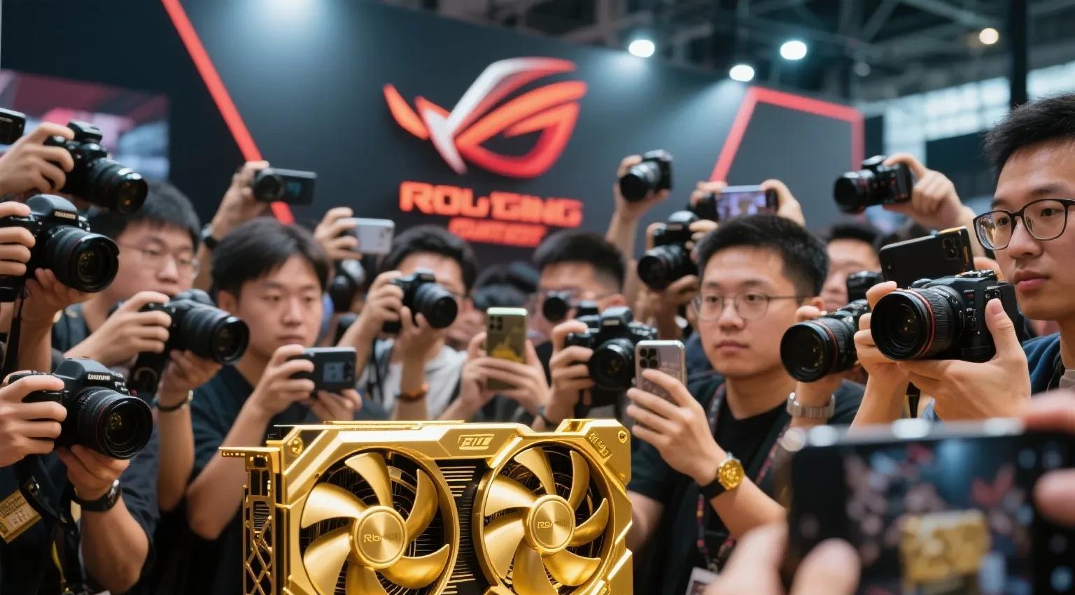 真·败家之眼！华硕ROG5090D黄金显卡：5公斤纯金打造！超500万！  第25张
