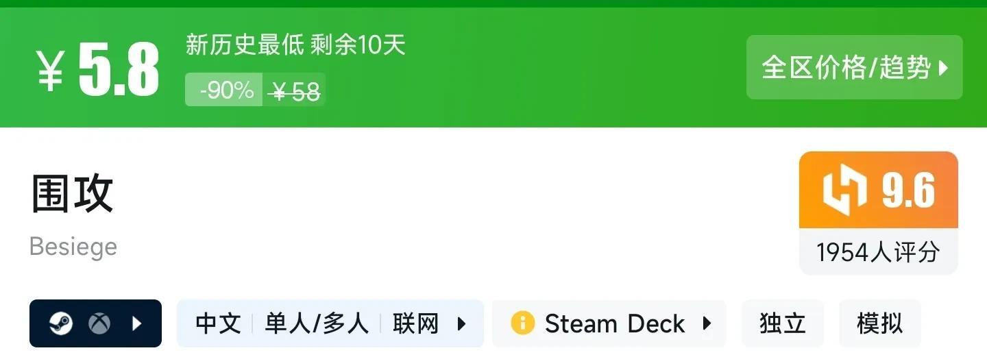 性价比拉满！盘点9款Steam平台，9分以上的新史低精品游戏神作！  第12张