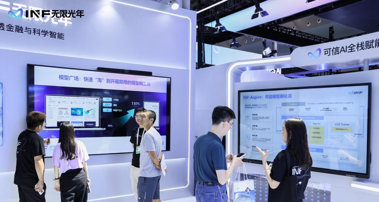 无限光年亮相WAIC 2025：以可信AI全栈能力开启产业智能新范式  第5张