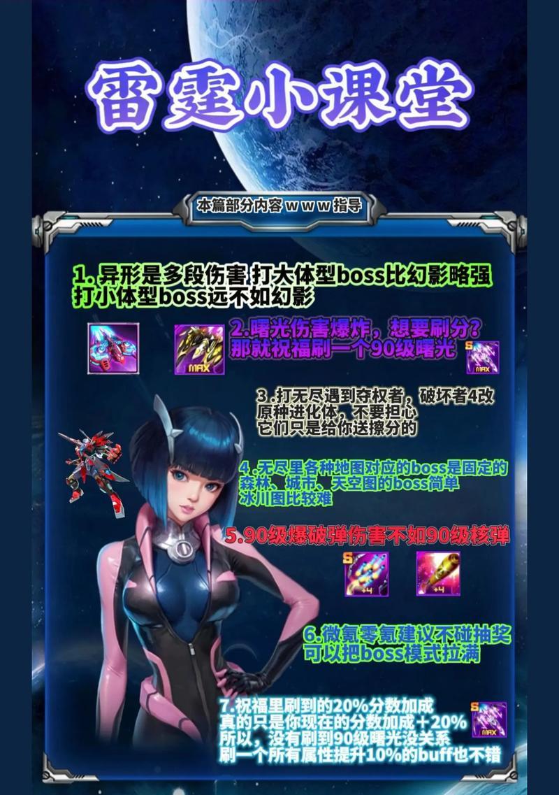 打破记录，以雷霆战机无尽模式如何获得高分（从游戏技巧到装备选择）  第1张