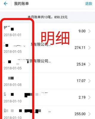 问道查看消费明细的步骤是什么？  第2张
