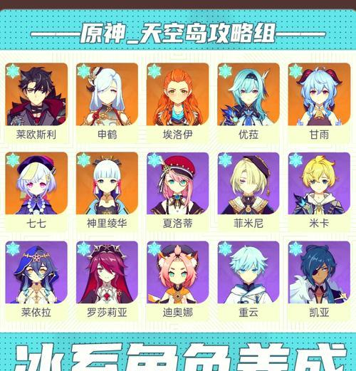 《原神》冰系主C选择方向（探索冰系主C的技能与应用）  第2张