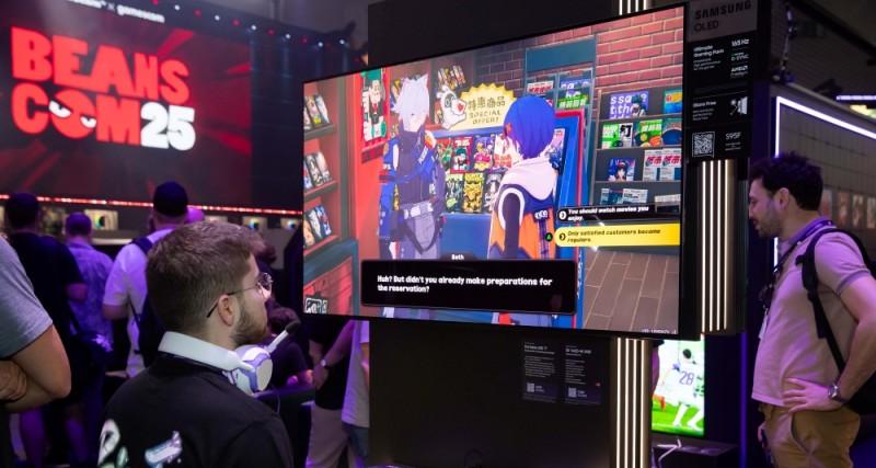 三星 OLED S95F 亮相 2025 德国科隆国际游戏展，引领数字娱乐新体验  第1张